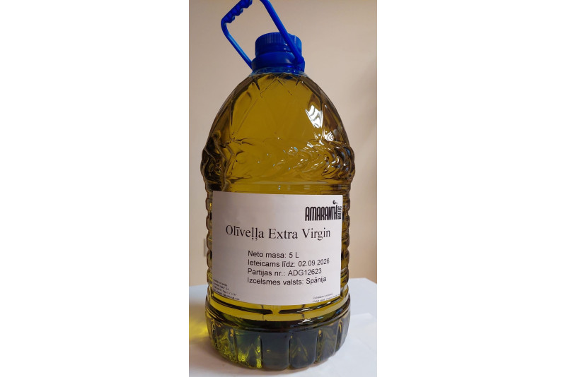 Olīveļļa Extra Virgin 5l 