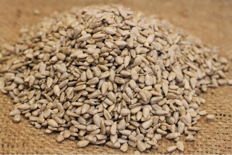 Sunflower seeds kernels