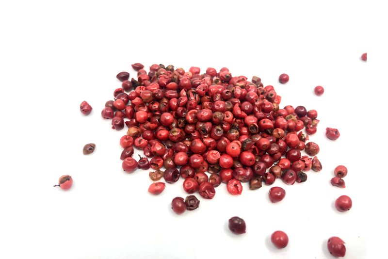 Rozā pipari zirnīšos 100g Rozā pipari zirnīšos 100g